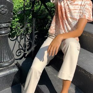 Everlane The Straight-Leg Crop in Sandstone